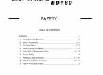 repair manual Kobelco SK150 (LC) IV and ED180 (LC) Hydraulic Excavator PDF Set of Manuals - 1