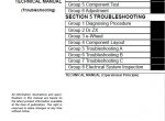 repair manual Hitachi Wheel Loader ZW180 Troubleshooting Technical Manual PDF - 1