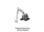 repair manual Kobelco Hydraulic Excavator SR Series Safety Manual and Service Support PDF - 1
