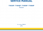 repair manual New Holland T4030F-T4040F-T4050F Tractors Service Manuals PDF - 7
