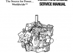 repair manual Various Engines for Tennant Machines PDF Service Manuals - 1