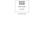 repair manual New Holland Wheel Loaders W270C, W300C Service Manual PDF - 5