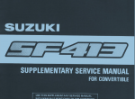 repair manual Suzuki Swift Sf416 Sf413 Sf310 Factory Workshop Manuals PDF - 6