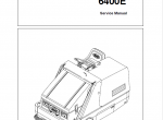 repair manual Tennant 6400E & 6400IC Machine PDF Service Manuals - 6
