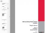 repair manual CASE 1200 and Early Riser Series Planters Set of Repair Manual - 6