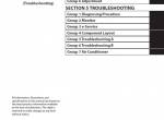 repair manual Hitachi Hydraulic Excavator ZX135US-5B Troubleshooting Technical Manual PDF - 1