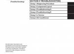 repair manual Hitachi Hydraulic Excavator ZX70(LC)-5G Troubleshooting Technical Manual PDF - 1