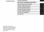 repair manual Hitachi Hydraulic Excavator ZX210LCN-G Troubleshooting Technical Manual PDF - 1