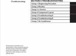 repair manual Hitachi Excavator ZX 240-5A, 240LC-5A, 250H-5A, 250LCH-5A, 250K-5A, 250LCK-5A Troubleshooting PDF - 1