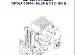 repair manual YALE Truck C813 (GDP070-090LJ; GDP100-120MJ) PDF Parts Information - 7