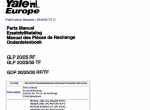 repair manual YALE Truck E177 (GLP/GDP 20/25/30 RF/TF Europe) Parts and Service Manuals - 3