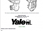 repair manual Yale A866 (MR20/25Y) Truck PDF Service Manuals - 2