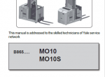 repair manual Yale B865 MO10S AC Truck PDF Parts and Technical Information - 4