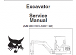 repair manual Bobcat X 225 Excavator Service Manuals PDF - 7