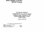 repair manual John Deere PowerTech 4.5L, 6.8L Diesel Engines Level 1 EFS With Delphi (Lucas) DP201 Pump CTM284 PDF - 1