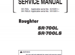 repair manual KATO Crane SR-300L/LS - 700L/LS PDF Service Manual - 5