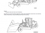 repair manual Komatsu Motor Grader GD530A/650A/670A(W)-2B(C)Y Operation and Maintenance Manual PDF - 1