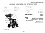 repair manual Komatsu Wheel Loader WA100-1, WA150-1 Operation and Maintenance Manual PDF - 1