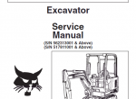 repair manual Bobcat X 320/322 Excavator Service Manuals PDF - 4