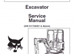 repair manual Bobcat X 320 Excavator Service Manuals PDF - 3