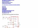 repair manual Harley Davidson 2017 Wiring Circuit Diagrams PDF - 1