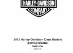 repair manual Harley Davidson Dyna Models 2013 Set of Electrical Diagnostic And Service Manual PDF - 4