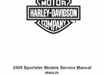 repair manual Harley Davidson Sportster Models 2009 Set of Electrical Diagnostic And Service Manuals PDF - 2