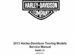 repair manual Harley Davidson Touring Models 2013 Set of Electrical Diagnostics And Service Manuals PDF - 4