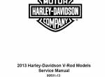 repair manual Harley Davidson V-Rod Models 2013 Electrical Diagnostics And Service Manuals PDF - 4