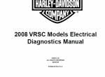 repair manual Harley Davidson VRSC Models 2008 Set of Electrical Diagnostic And Service Manual PDF - 2
