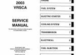 repair manual Harley Davidson VRSCA Model 2003 Service Manual PDF - 1