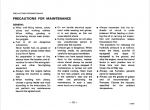 repair manual Komatsu Motor Grader GD825A-1 Operation and Maintenance Manual PDF - 2