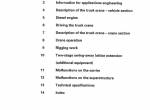 repair manual Grove Truck Crane GMK 3050 Operating Instructions PDF - 1