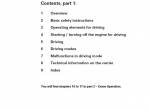 repair manual Grove Truck Crane GMK 4100-L Operating Instructions Part 1 - Driving PDF - 1