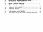 repair manual Grove Truck Crane GMK 5100 Operating Instructions Working Range Limiter PDF - 1