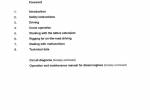 repair manual Grove Truck Crane GMK 5110-1 Operating Instructions PDF - 1