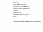 repair manual Grove Truck Crane GMK 4080-1 Operating Manual Part 1 - Driving PDF - 1