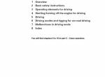 repair manual Grove Truck Crane GMK 5200-1 Part 1 - Driving Operating Manual PDF - 1