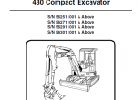 repair manual Bobcat 430 Compact Excavator Service Manual PDF - 7