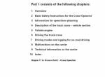 repair manual Grove Truck Crane GMK 6300 Operating Instructions Part 1 - Driving PDF - 1
