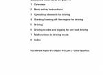 repair manual Grove Truck Crane GMK 6400 Part 1 - Driving Operating Manual PDF - 1