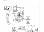 repair manual Komatsu Galeo PC16R-2 Hydraulic Excavator Operation and Maintenance Manual PDF - 1