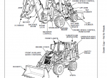 repair manual Bobcat Loader Backhoe B300 Service Manual PDF - 1