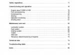 repair manual Man Diesel Engine D 2840 LE, D 2842 LE 400 Series Operating Instructions PDF - 1