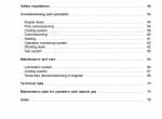 repair manual Man Industrial Gas Engines E 2842 E302/E312 Operating Instructions PDF - 1