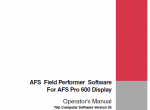 repair manual Case AFS Pro 600/ AFS Pro 700 Large Tractors Software Operating Guide - 1