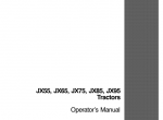 repair manual CASE JX55 JX65 JX75 JX85 JX95 Tractors Operator Manuals PDF - 3
