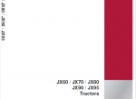 repair manual Case JX60 JX70 JX80 JX90 JX95 Tractor Set of PDF Manuals - 4