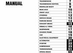 repair manual Hino Truck FD, FE, SG Engine 2003 Workshop Manual PDF - 1