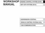 repair manual Hino Trucks XL7, XL8, XL8-T Series with A09C-VD, A09C-VE, A09C-VF Engines 2019 Workshop Manuals PDF - 3